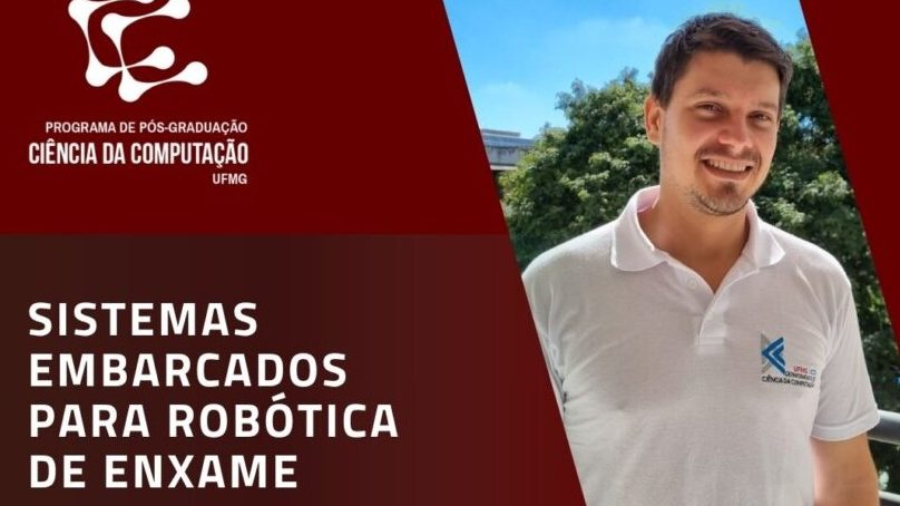 Palestra sobre sistemas embarcados para robótica de enxame